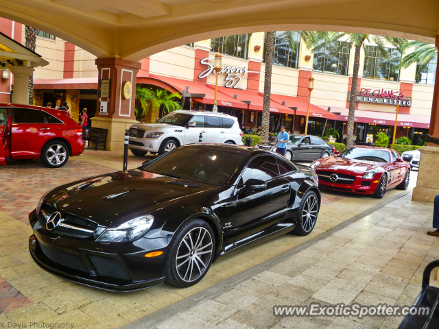 Mercedes SLS AMG spotted in Fort Lauderdale, Florida