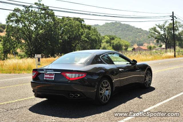 Maserati GranTurismo spotted in Rutherford, California