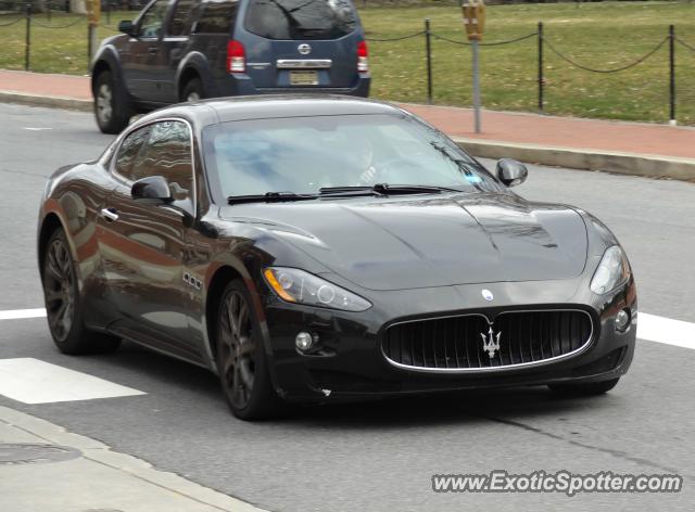 Maserati GranTurismo spotted in Newark, Delaware
