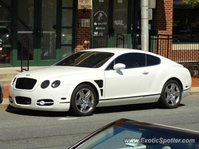 Bentley Continental spotted in Newark, Delaware