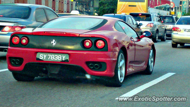 Ferrari 360 Modena spotted in Damansara KL, Malaysia