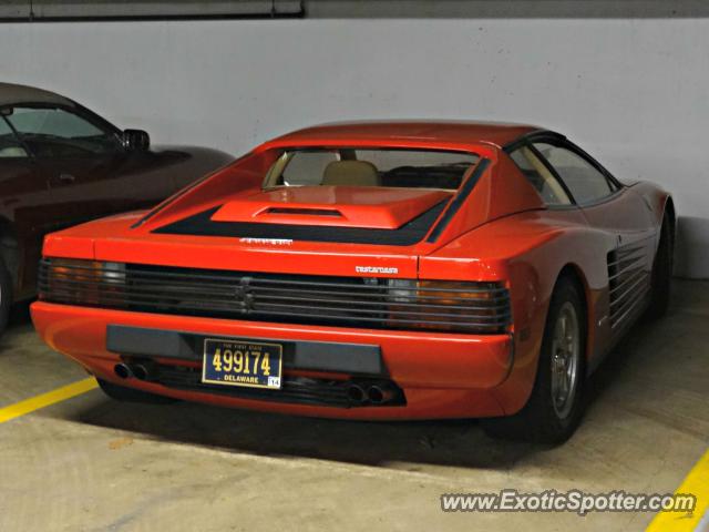 Ferrari Testarossa spotted in Wilmington, Delaware
