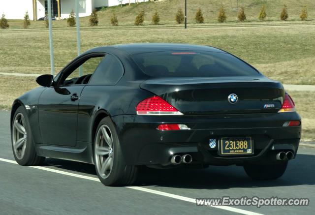 BMW M6 spotted in Hockessin, Delaware