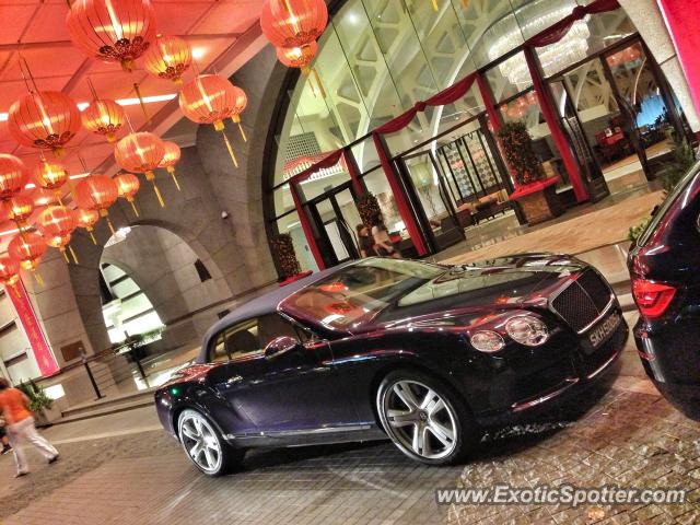 Bentley Continental spotted in Marina Bay, Singapore