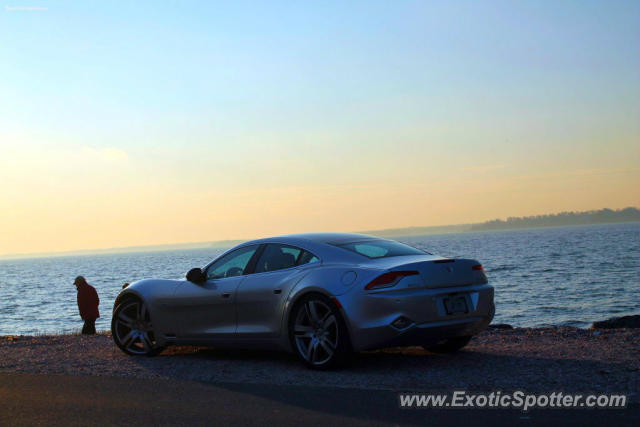 Fisker Karma spotted in Old Greenwich, Connecticut