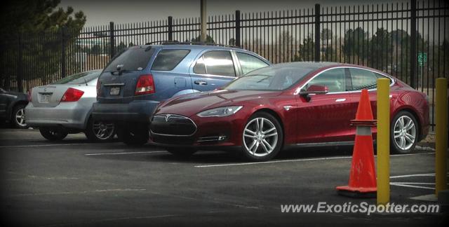 Tesla Model S spotted in Centennial, Colorado