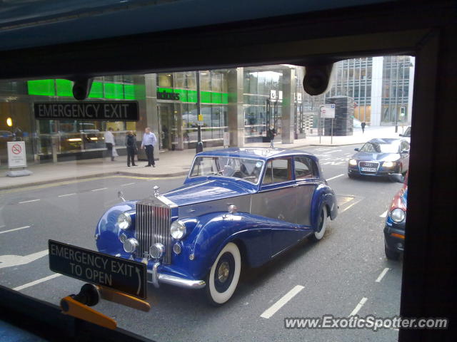 Rolls Royce Silver Wraith spotted in London, United Kingdom