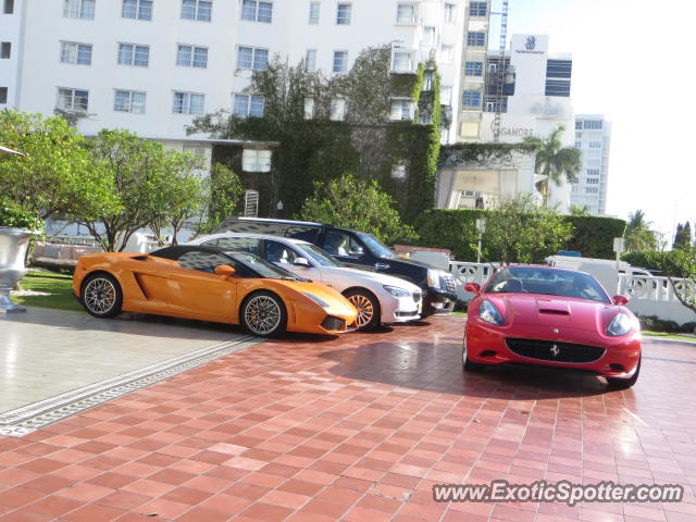 Ferrari California spotted in Miami, Florida