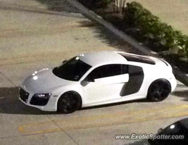 Audi R8 spotted in Houston, Texas