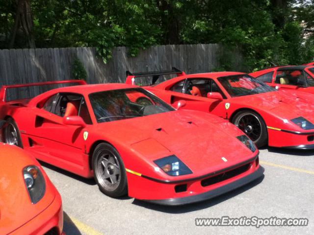 Ferrari F40 spotted in Boerne, Texas