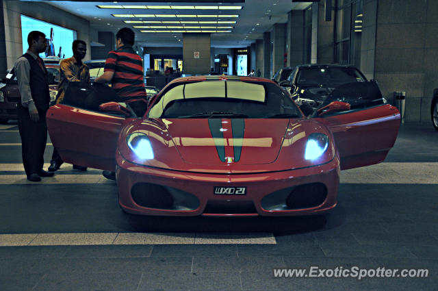 Ferrari F430 spotted in Bukit Bintang KL, Malaysia