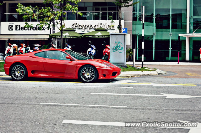 Ferrari 360 Modena spotted in Publika KL, Malaysia