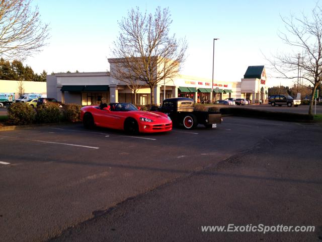 Dodge Viper spotted in Tigard, Oregon