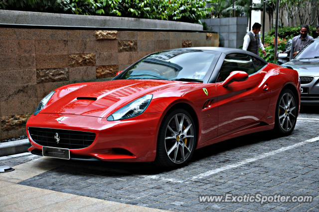 Ferrari California spotted in Bukit Bintang KL, Malaysia