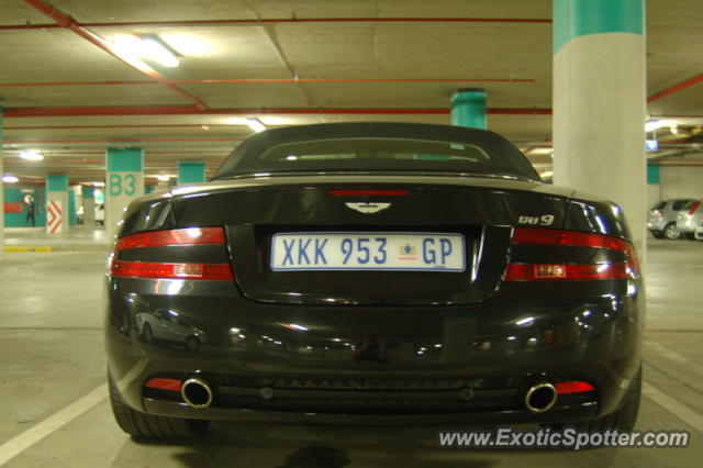 Aston Martin DB9 spotted in Sandton, South Africa