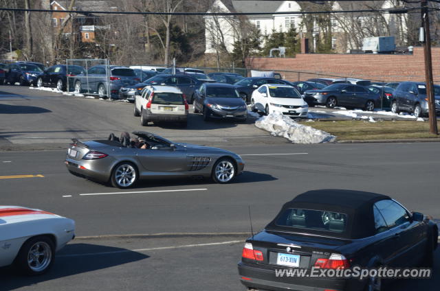 Mercedes SLR spotted in Greenwich, Connecticut