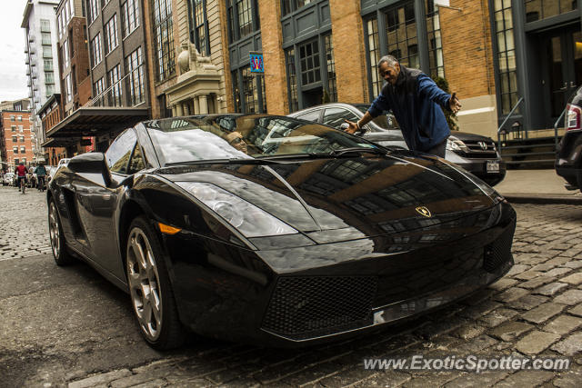 Lamborghini Gallardo spotted in New York, New York