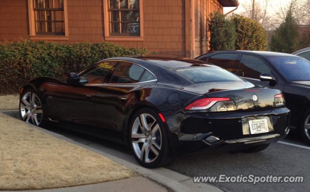 Fisker Karma spotted in Alpharetta, Georgia