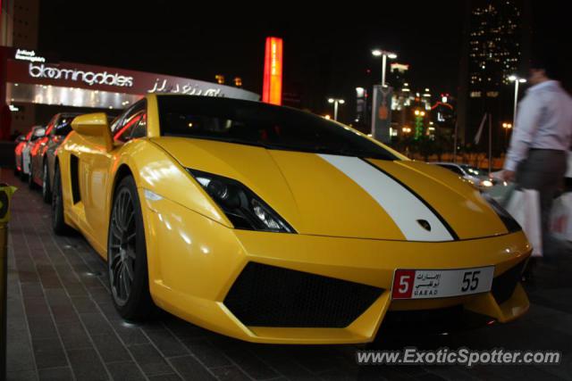 Lamborghini Gallardo spotted in Dubai, United Arab Emirates