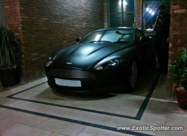 Aston Martin DB9 spotted in Faisalabad, Pakistan