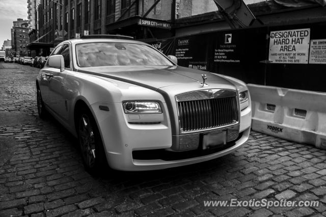 Rolls Royce Ghost spotted in New York, New York