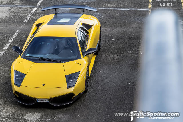 Lamborghini Murcielago spotted in Le mans, France