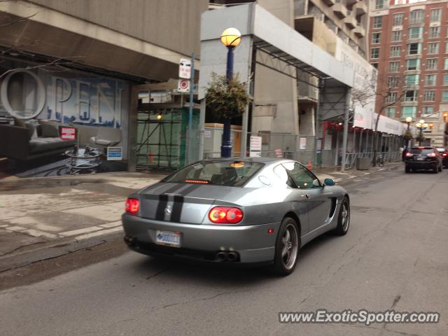 Ferrari 456 spotted in Toronto, Canada