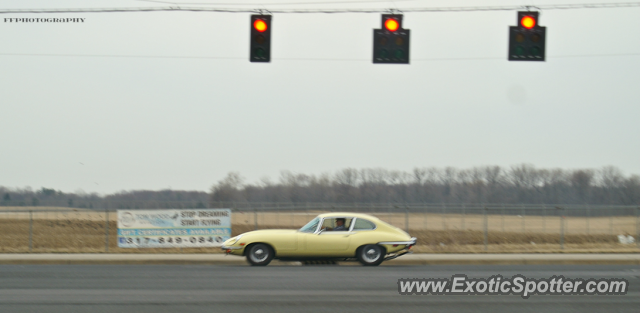 Jaguar E-Type spotted in Fishers, Indiana