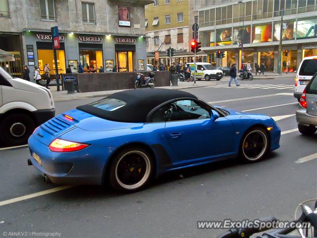 Porsche 911 GT3 spotted in Milan, Italy