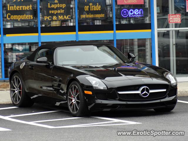 Mercedes SLS AMG spotted in Wilmington, Delaware