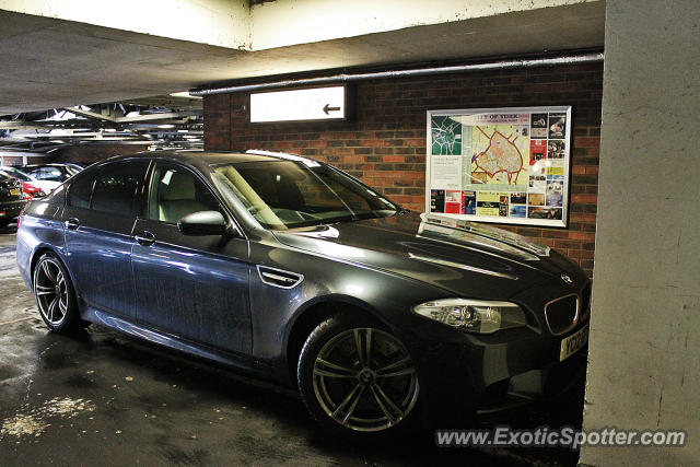 BMW M5 spotted in York, United Kingdom