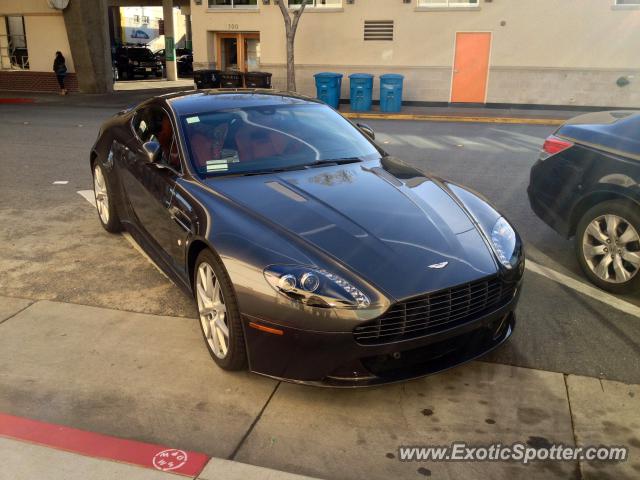 Aston Martin Vantage spotted in San Mateo, California