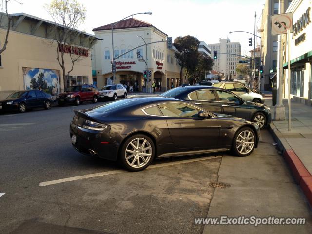 Aston Martin Vantage spotted in San Mateo, California