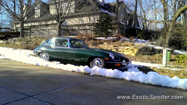 Jaguar E-Type spotted in Bettendorf, Iowa