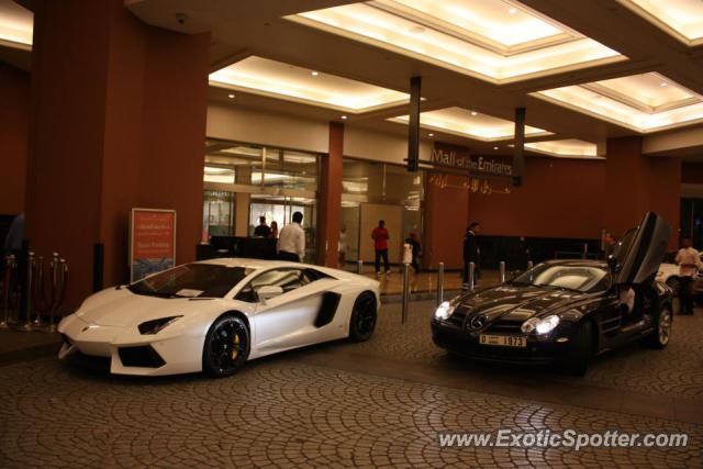 Lamborghini Aventador spotted in Dubai, United Arab Emirates