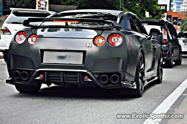 Nissan GT-R spotted in Bukit Bintang KL, Malaysia