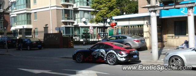 Porsche 911 spotted in Shanghai, China
