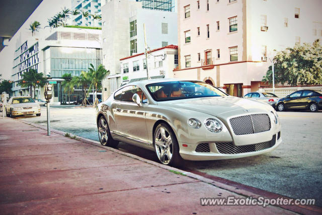 Bentley Continental spotted in Miami, Florida