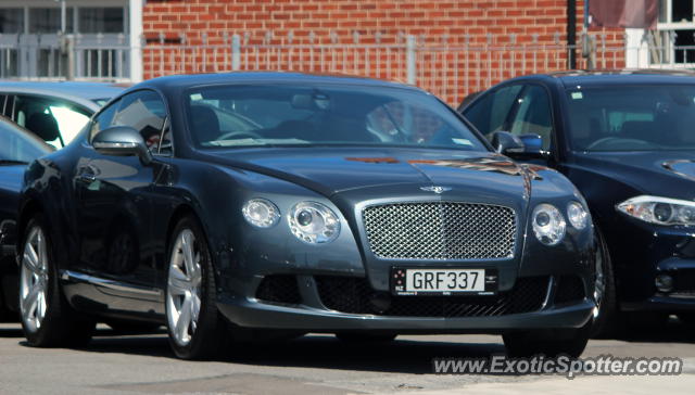 Bentley Continental spotted in Wellington, New Zealand