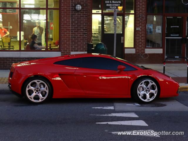 Lamborghini Gallardo spotted in Newark, Delaware
