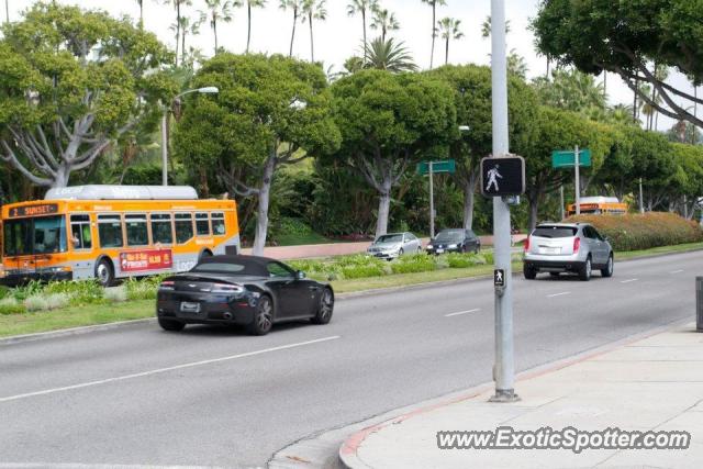 Aston Martin Vantage spotted in Los Angelos, California