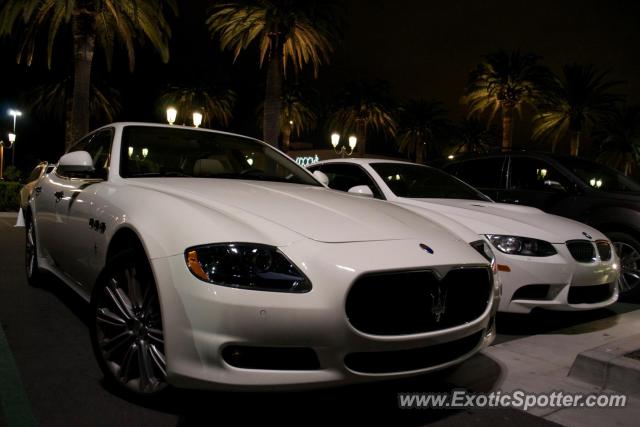 Maserati Quattroporte spotted in Los Angelos, California