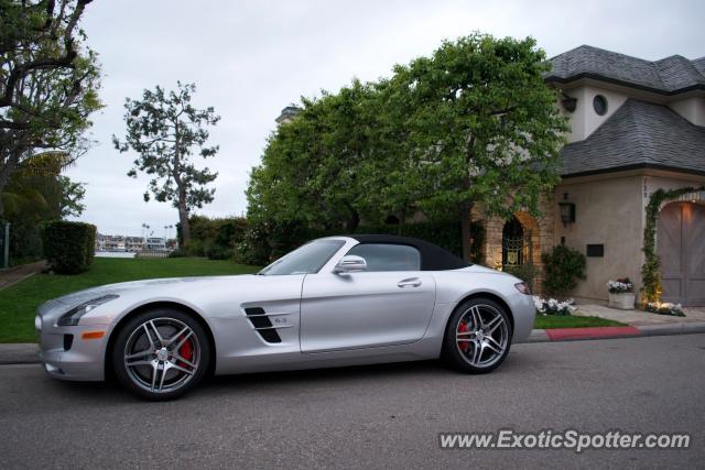 Mercedes SLS AMG spotted in Los Angelos, California