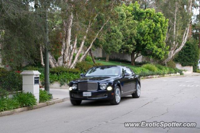 Bentley Mulsanne spotted in Los Angelos, California