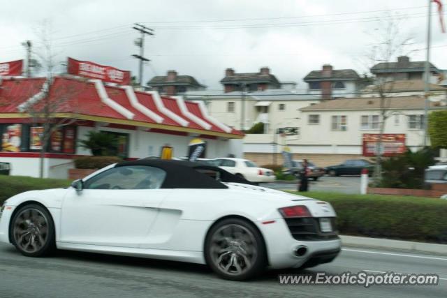 Audi R8 spotted in Los Angelos, California