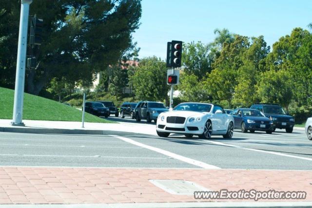 Bentley Continental spotted in Los Angelos, California