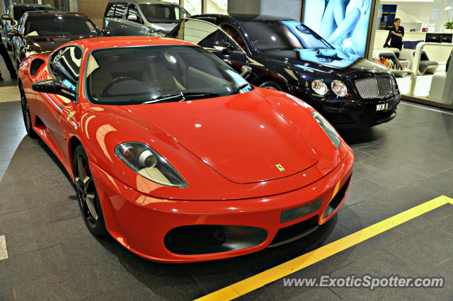 Ferrari F430 spotted in Bukit Bintang KL, Malaysia