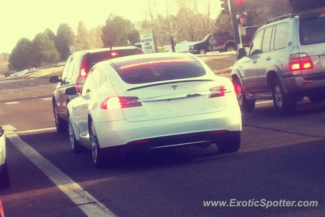 Tesla Model S spotted in Denver, Colorado