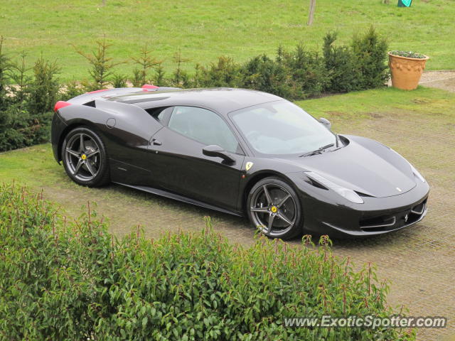 Ferrari 458 Italia spotted in Hampshire, United Kingdom