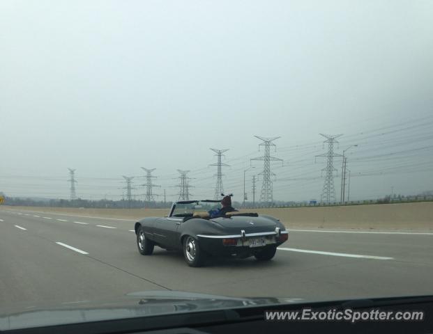 Jaguar E-Type spotted in Toronto, Canada